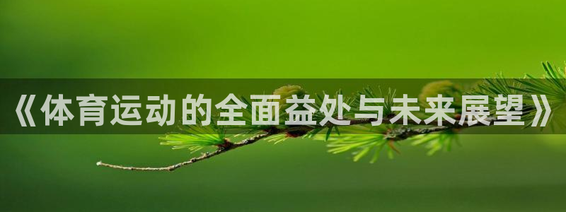 利记官方正版app娱乐是那个系列的台子：《体育运动的
