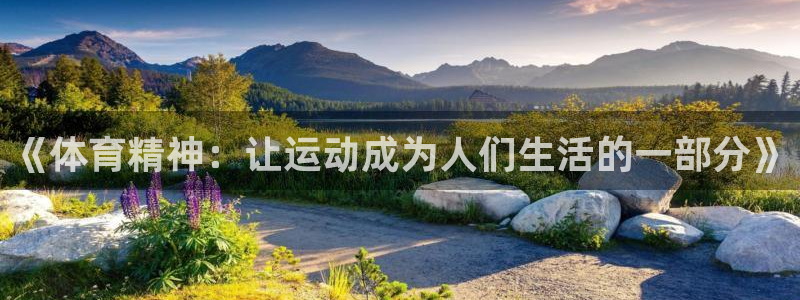 利记官方正版app神州：《体育精神：让运动成为人们生活的一部