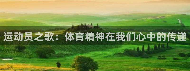 利记官方正版app娱乐下载：运动员之歌：体育精神在我们心中的